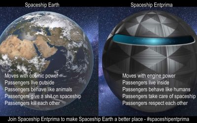 Raumschiffe und Gesetze auf der Erde