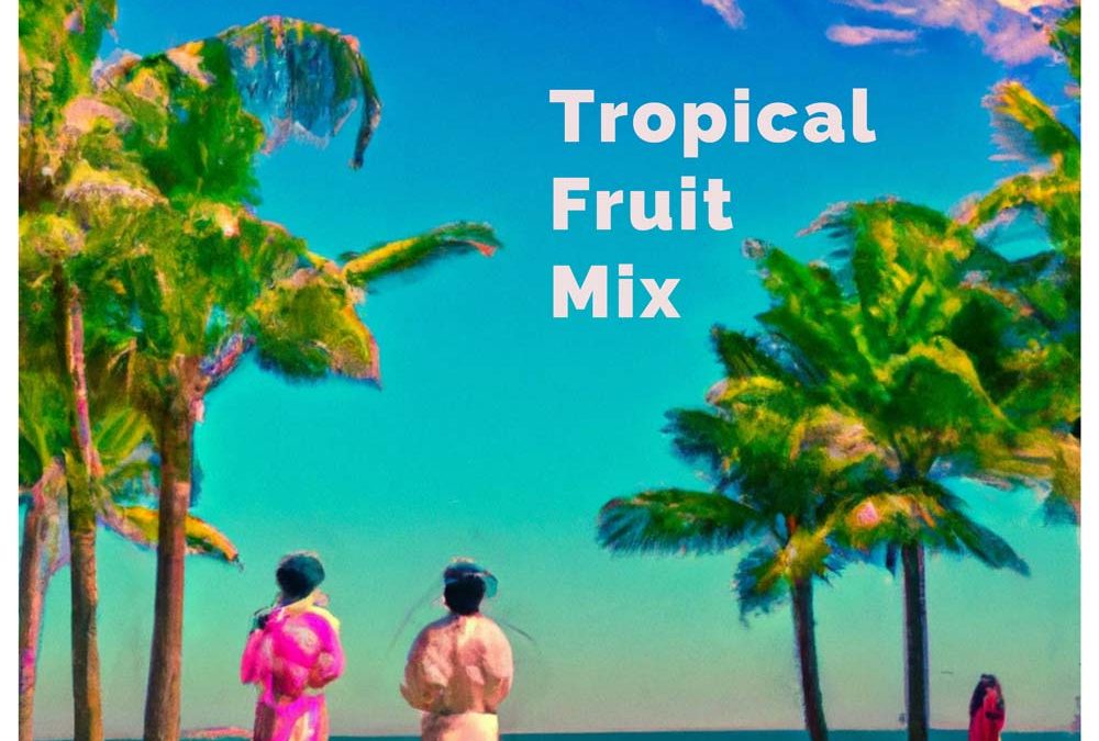 Tropische Fruchtmischung